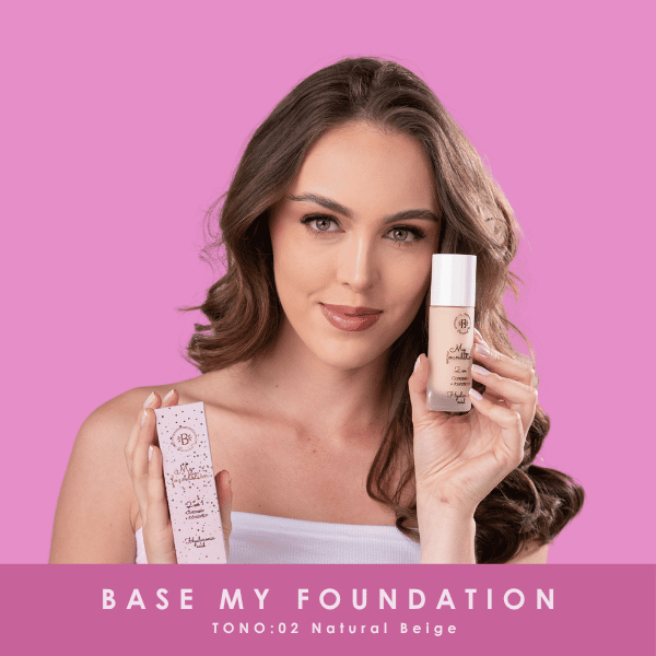 My foundation 2 en 1 (base líquida)(natural beige)
