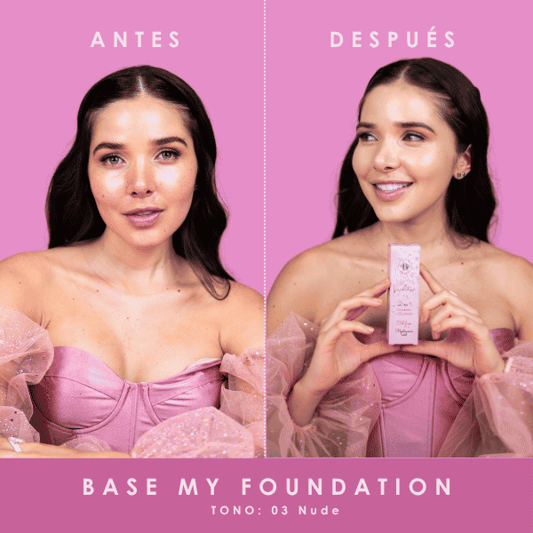 My foundation 2 en 1 (base líquida)(nude)