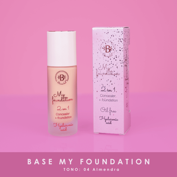 My foundation 2 en 1 (base líquida)(almendra)