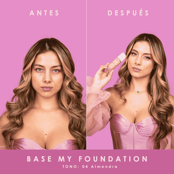 My foundation 2 en 1 (base líquida)(almendra)