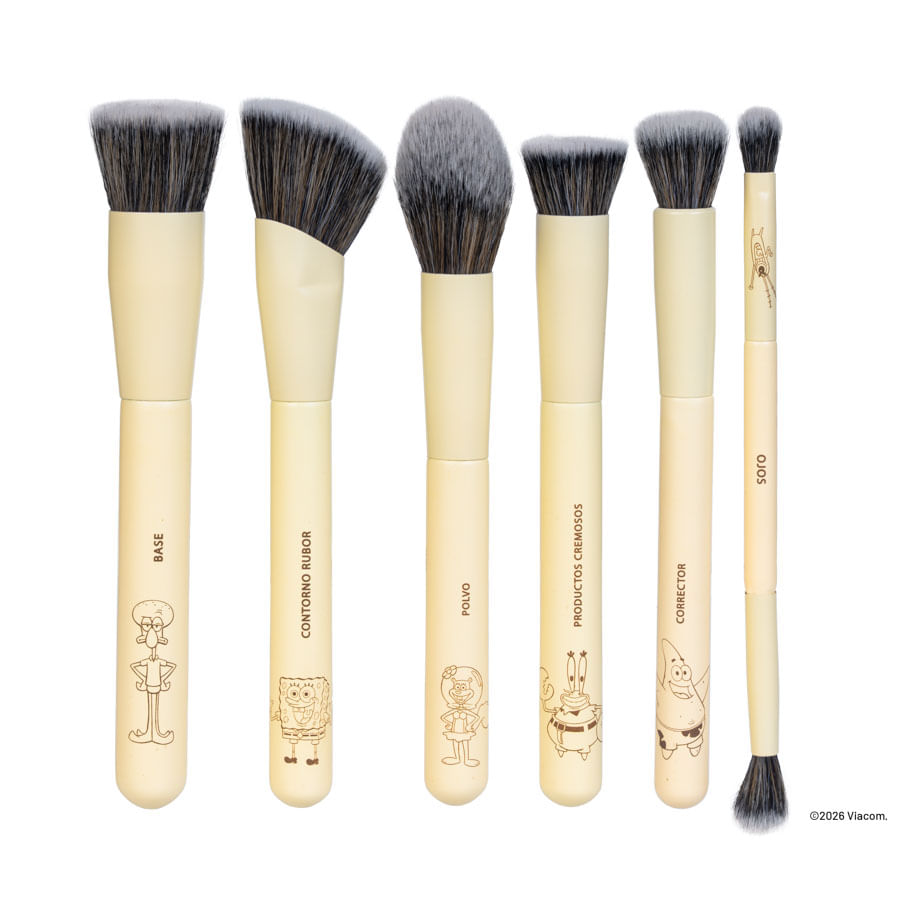 KIT BROCHAS BOB ESPONJA