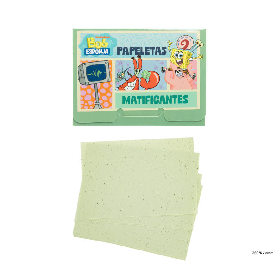 PAPELETAS MATIFICANT BOB ESPONJA
