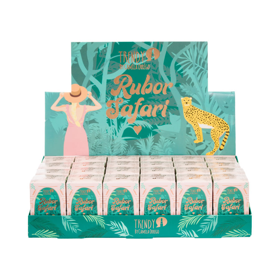 KIT DUO RUBOR LIQUIDO SAFARI BLUSH TRENDY