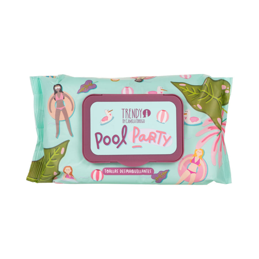 TOALLAS DESMAQUILLANTES POOL PARTY